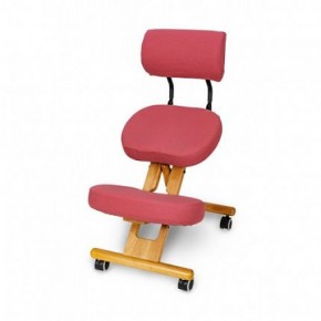Коленный стул со спинкой Smartstool KW02В + Чехлы в Сысерти - sysert.ok-mebel.com | фото 5