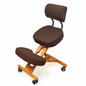 Коленный стул со спинкой Smartstool KW02В + Чехлы в Сысерти - sysert.ok-mebel.com | фото 7