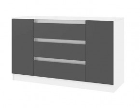 Комод 1200 Парус (Белый/Графит) в Сысерти - sysert.ok-mebel.com | фото