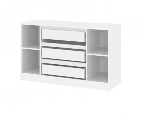 Комод 1200 Парус (Белый/Графит) в Сысерти - sysert.ok-mebel.com | фото 2
