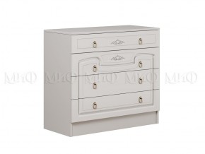 АЛЕКСАНДРИНА Комод (Белый глянец холодный/Белый) в Сысерти - sysert.ok-mebel.com | фото
