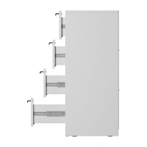 Комод Айрон КМ-02 (белый) в Сысерти - sysert.ok-mebel.com | фото 7