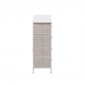 Комод Leset Линкс 8 ящ. (к/з), Каркас Белый, ящики Белые в Сысерти - sysert.ok-mebel.com | фото 5
