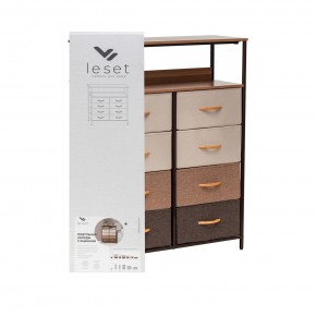 Комод Leset Локи 8 ящ. с полкой в Сысерти - sysert.ok-mebel.com | фото 10