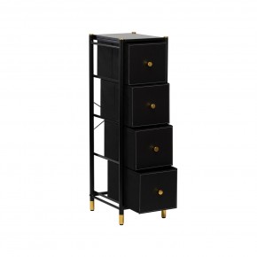 Комод Leset Нирита/Хайди узкий 4 ящика в Сысерти - sysert.ok-mebel.com | фото 3