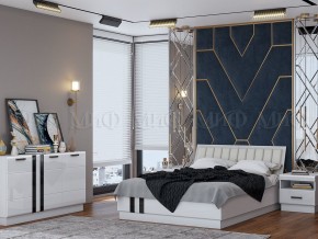 МАГНОЛИЯ Комод (Белый глянец/Белый) в Сысерти - sysert.ok-mebel.com | фото 3