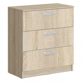 Комод мини Салоу (Дуб Сонома) в Сысерти - sysert.ok-mebel.com | фото