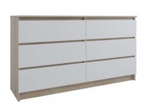 Комод МОРИ МК 1380.6 (Дуб Сонома/Белый) в Сысерти - sysert.ok-mebel.com | фото