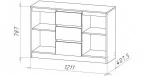 НИЦЦА-5 Комод (НЦ.05) в Сысерти - sysert.ok-mebel.com | фото 2