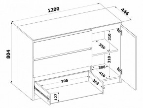 Комод Т-3Р в Сысерти - sysert.ok-mebel.com | фото 4