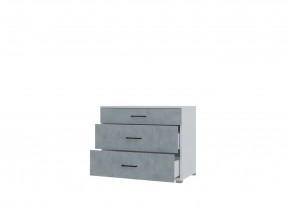 Комод VICTOR (Белый/Бетон) в Сысерти - sysert.ok-mebel.com | фото 2