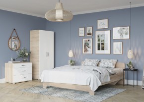 Комод VICTOR (Сонома/Белый) в Сысерти - sysert.ok-mebel.com | фото 3