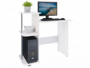 Компьютерный стол №3 (Анкор белый) в Сысерти - sysert.ok-mebel.com | фото 1