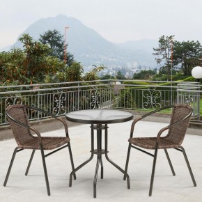 Комплект мебели Асоль-7 TLH-037B/TLH-060 brown-2pcs в Сысерти - sysert.ok-mebel.com | фото 2