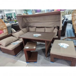 Комплект мебели с диваном AFM-320B-T320 Brown в Сысерти - sysert.ok-mebel.com | фото 2