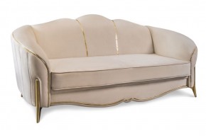 Комплект мягкой мебели Lara 3-1-1 с раскладным механизмом (бежевый/золото) в Сысерти - sysert.ok-mebel.com | фото 2