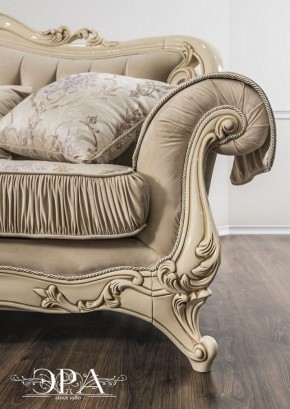 Комплект мягкой мебели Мона Лиза (крем) с раскладным механизмом в Сысерти - sysert.ok-mebel.com | фото 4