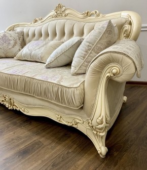 Комплект мягкой мебели Мона Лиза (крем) с раскладным механизмом в Сысерти - sysert.ok-mebel.com | фото 5