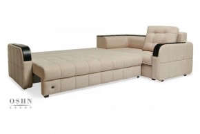 Комплект мягкой мебели Остин Garcia Ivory (Рогожка) Угловой + 1 кресло в Сысерти - sysert.ok-mebel.com | фото 3