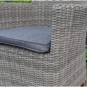 Комплект плетеной мебели AM-395C/T395 Grey 4Pcs (4+1) в Сысерти - sysert.ok-mebel.com | фото 3