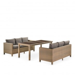 Комплект плетеной мебели T365/S65B-W65 Light Brown в Сысерти - sysert.ok-mebel.com | фото