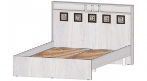 КОСТА-РИКА Кровать 1400 с основанием (анкор светлый) в Сысерти - sysert.ok-mebel.com | фото
