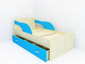Кровать Кроха-2 (Максимка) с ящиком в Сысерти - sysert.ok-mebel.com | фото 8