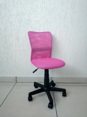 Кресло Barneo K-401 детское (розовая ткань/сетка) в Сысерти - sysert.ok-mebel.com | фото 1