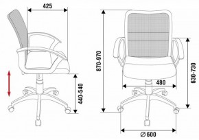 Кресло Бюрократ CH-590/BLACK в Сысерти - sysert.ok-mebel.com | фото 5