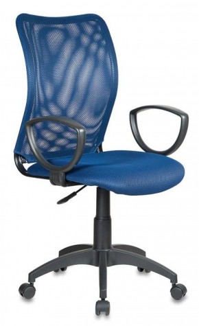 Кресло Бюрократ CH-599/DB/TW-10N тёмно-синий в Сысерти - sysert.ok-mebel.com | фото 1