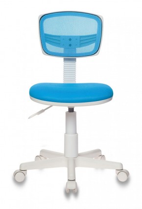 Кресло детское Бюрократ CH-W299/LB/TW-55 голубой в Сысерти - sysert.ok-mebel.com | фото 2