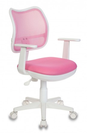Кресло детское Бюрократ CH-W797/PK/TW-13A розовый в Сысерти - sysert.ok-mebel.com | фото 1