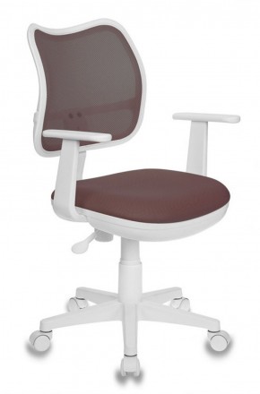 Кресло детское Бюрократ CH-W797/BR/TW-14C коричневый в Сысерти - sysert.ok-mebel.com | фото 1