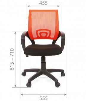 Кресло для оператора CHAIRMAN 696 black (ткань TW-11/сетка TW-01) в Сысерти - sysert.ok-mebel.com | фото 4