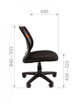 Кресло для оператора CHAIRMAN 699 Б/Л (ткань стандарт/сетка TW-01) в Сысерти - sysert.ok-mebel.com | фото 7