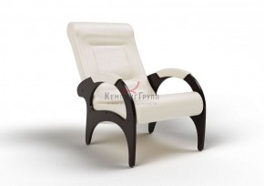 Кресло для отдыха Римини 19-К-КР (экокожа/венге) КРЕМ в Сысерти - sysert.ok-mebel.com | фото 1