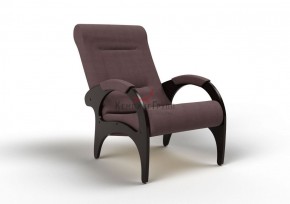 Кресло для отдыха Римини 19-Т-КМ (ткань/венге) КОФЕ С МОЛОКОМ в Сысерти - sysert.ok-mebel.com | фото 1