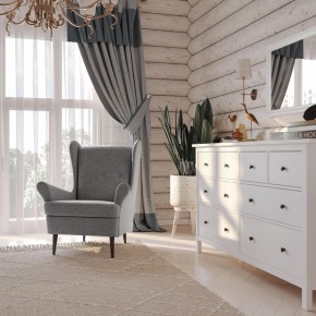 Кресло для отдыха Вало серый, ткань рогожка в Сысерти - sysert.ok-mebel.com | фото 2