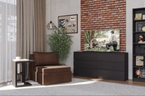 Кресло для отдыха Йоки коричневое, ткань рогожка в Сысерти - sysert.ok-mebel.com | фото 4