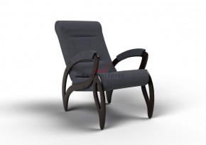 Кресло для отдыха Зельден 20-Т-ГР (ткань/венге) ГРАФИТ в Сысерти - sysert.ok-mebel.com | фото 1