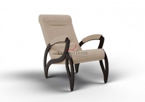 Кресло для отдыха Зельден 20-Т-П (ткань/венге) ПЕСОК в Сысерти - sysert.ok-mebel.com | фото 1