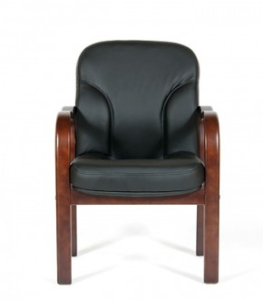 Кресло для посетителей CHAIRMAN 658 (натуральная кожа) в Сысерти - sysert.ok-mebel.com | фото