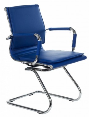 Кресло для посетителя Бюрократ CH-993-Low-V/blue синий в Сысерти - sysert.ok-mebel.com | фото 1