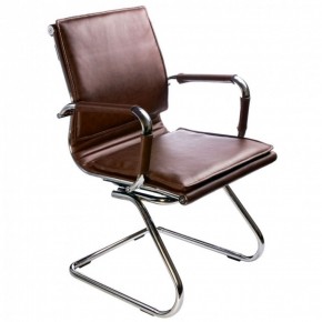 Кресло для посетителя Бюрократ CH-993-Low-V/Brown коричневый в Сысерти - sysert.ok-mebel.com | фото