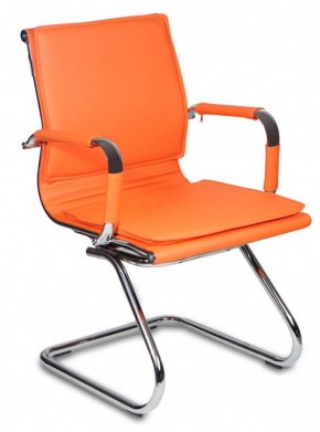 Кресло для посетителя Бюрократ CH-993-Low-V/orange оранжевый в Сысерти - sysert.ok-mebel.com | фото