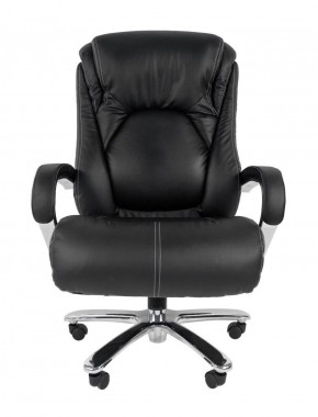 Кресло для руководителя CHAIRMAN 402 (Кожа) Черное в Сысерти - sysert.ok-mebel.com | фото 1