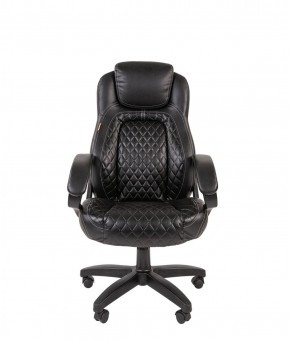 Кресло для руководителя  CHAIRMAN 432 (Экокожа черная) в Сысерти - sysert.ok-mebel.com | фото 2
