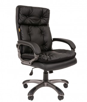 Кресло для руководителя  CHAIRMAN 442 (экокожа черная) в Сысерти - sysert.ok-mebel.com | фото 2