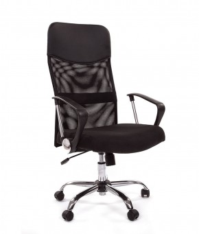 Кресло для руководителя CHAIRMAN 610 N (15-21 черный/сетка черный) в Сысерти - sysert.ok-mebel.com | фото