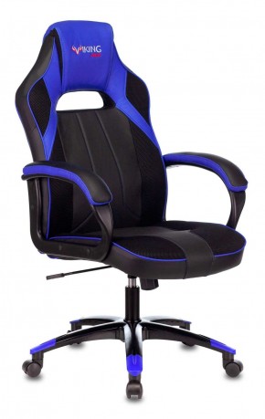 Кресло игровое Бюрократ VIKING 2 AERO BLUE черный/синий в Сысерти - sysert.ok-mebel.com | фото 1